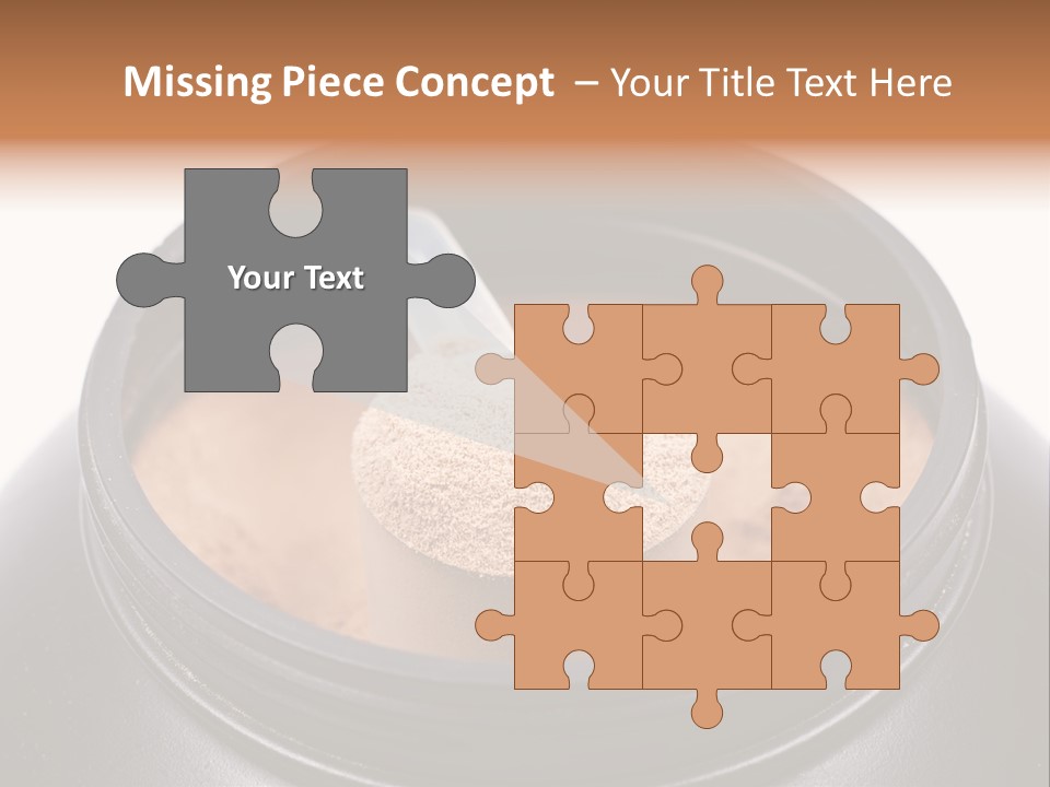 Protein Shake Flavour PowerPoint Template