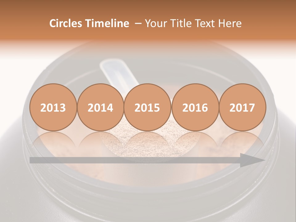 Protein Shake Flavour PowerPoint Template