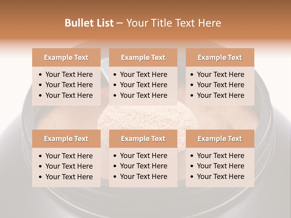 Protein Shake Flavour PowerPoint Template