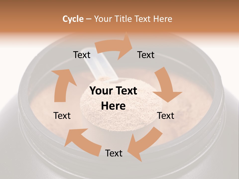 Protein Shake Flavour PowerPoint Template