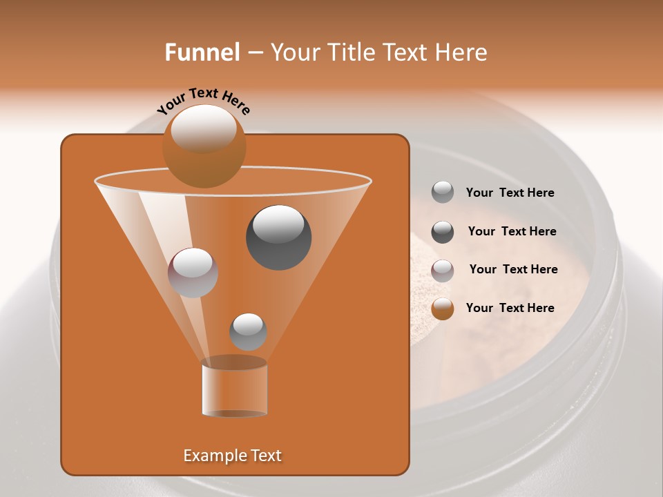 Protein Shake Flavour PowerPoint Template