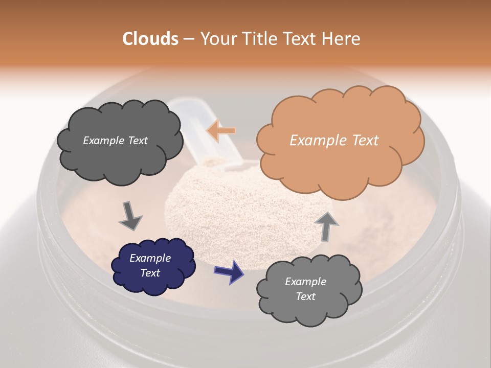 Protein Shake Flavour PowerPoint Template