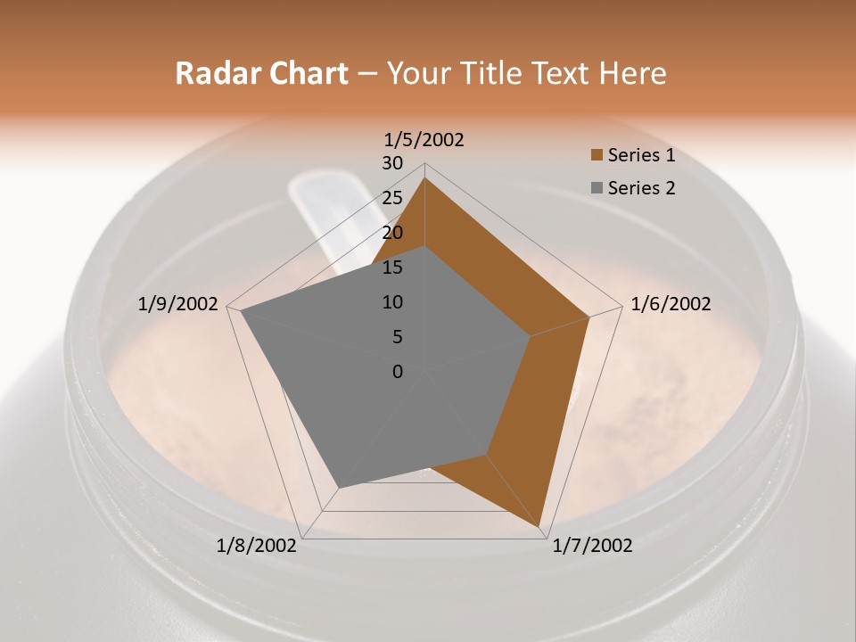 Protein Shake Flavour PowerPoint Template
