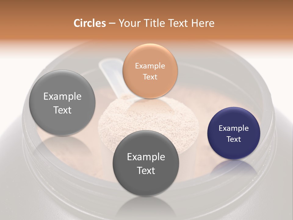 Protein Shake Flavour PowerPoint Template