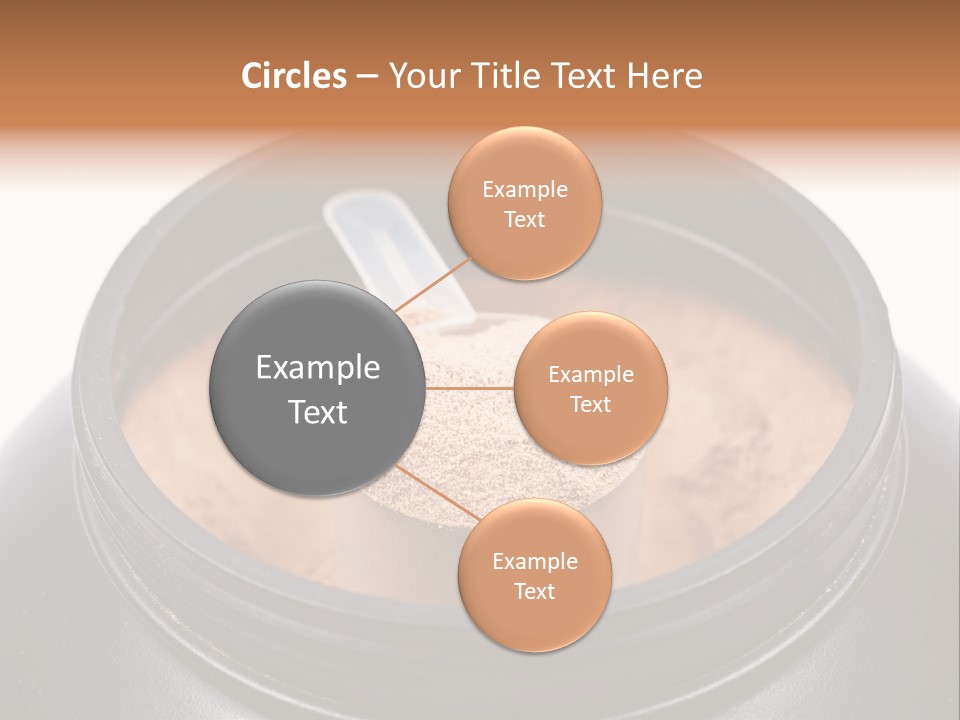 Protein Shake Flavour PowerPoint Template