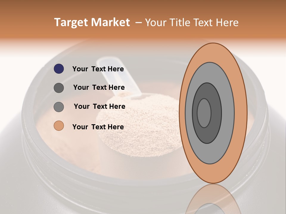 Protein Shake Flavour PowerPoint Template