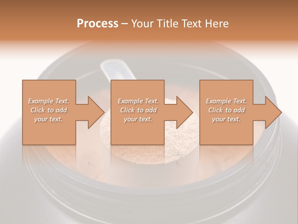 Protein Shake Flavour PowerPoint Template