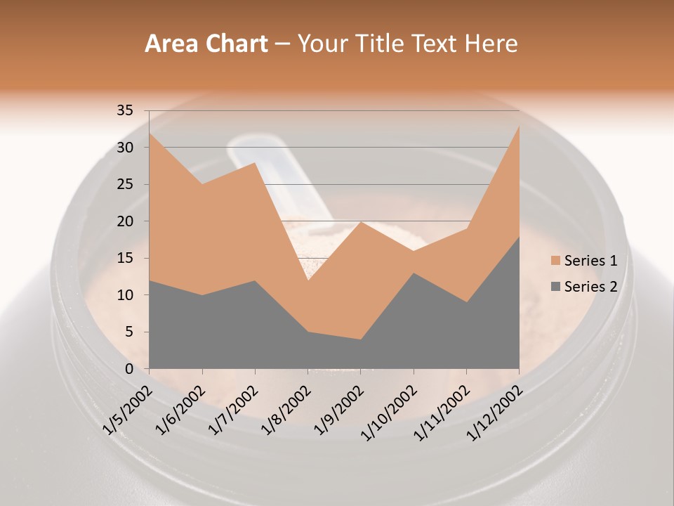 Protein Shake Flavour PowerPoint Template
