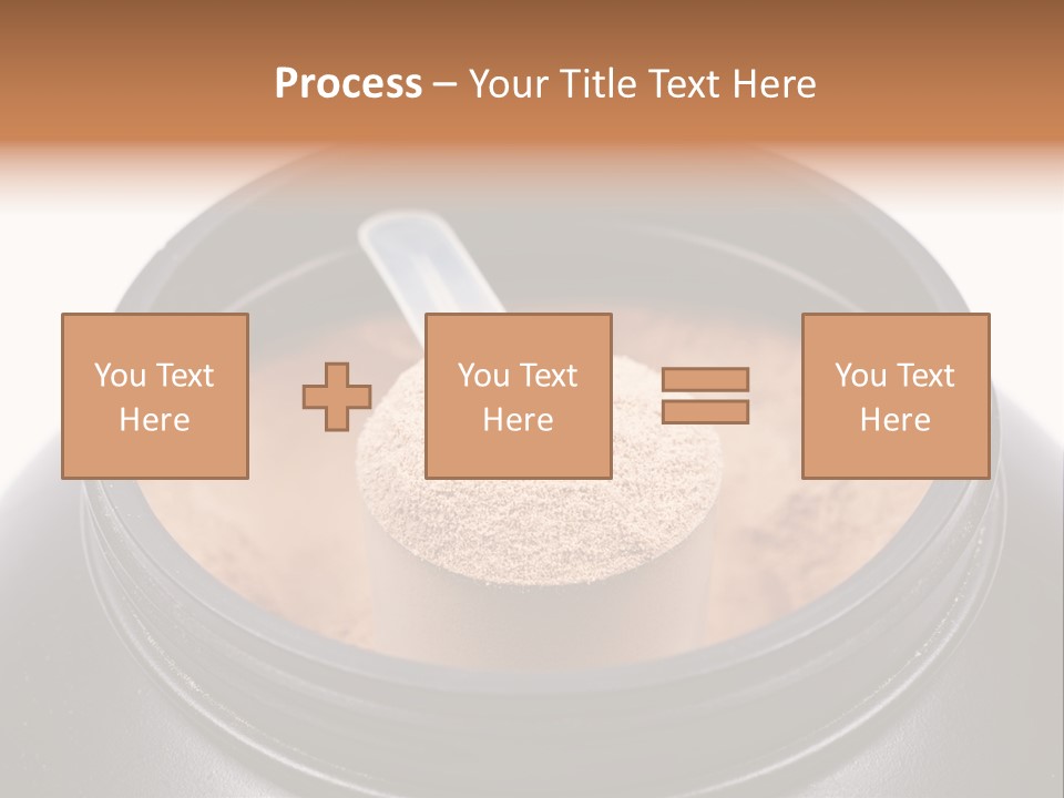 Protein Shake Flavour PowerPoint Template