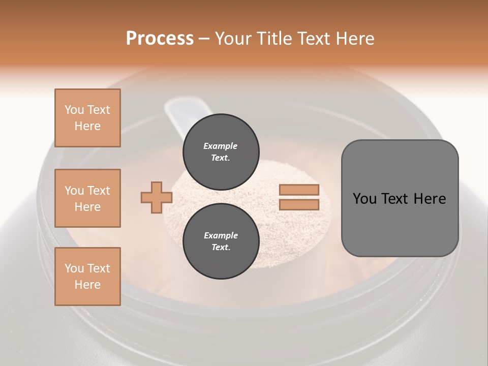 Protein Shake Flavour PowerPoint Template