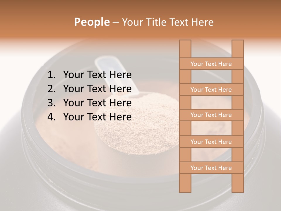 Protein Shake Flavour PowerPoint Template