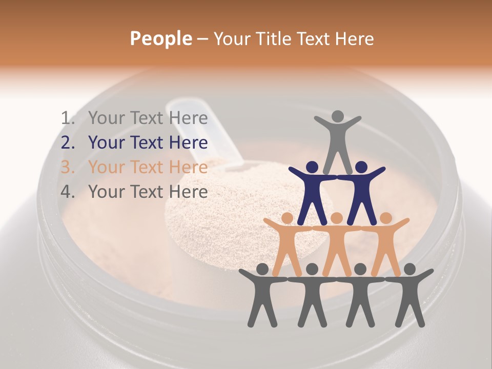 Protein Shake Flavour PowerPoint Template