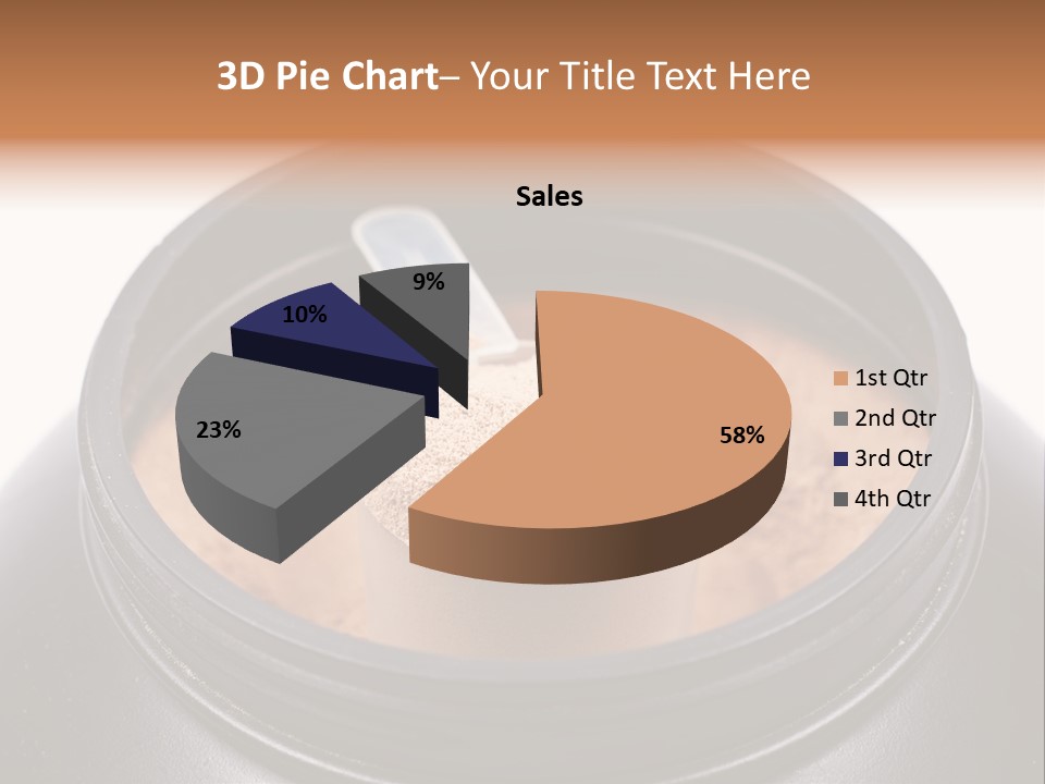 Protein Shake Flavour PowerPoint Template