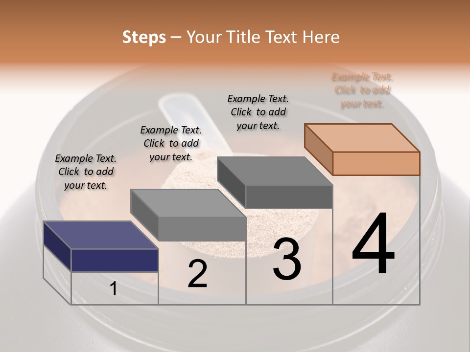 Protein Shake Flavour PowerPoint Template