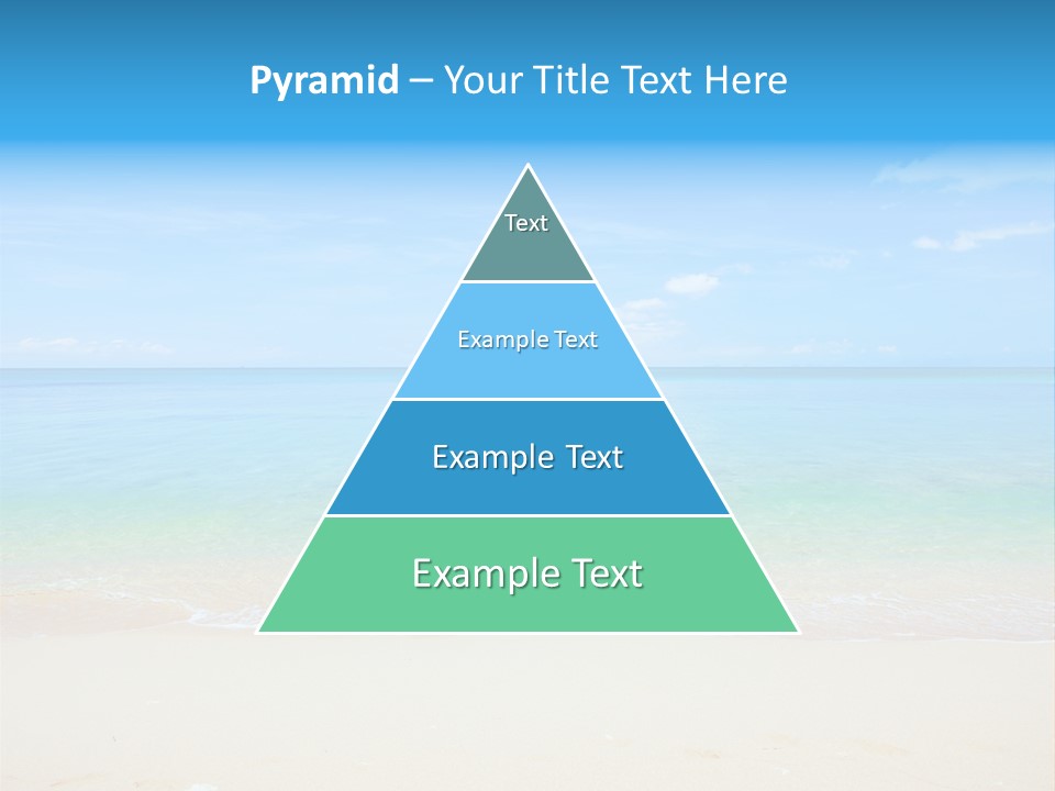 Hot Cloud Sunlight PowerPoint Template