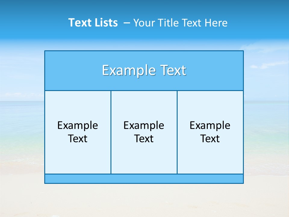Hot Cloud Sunlight PowerPoint Template