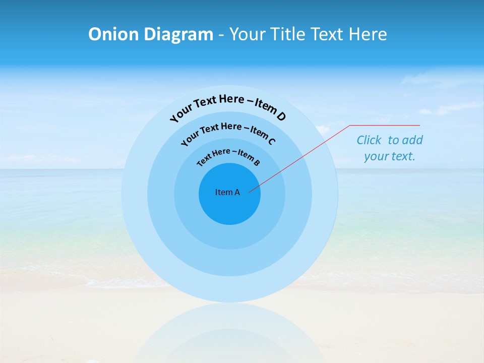 Hot Cloud Sunlight PowerPoint Template
