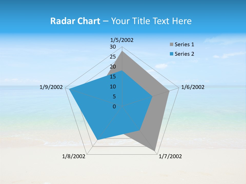 Hot Cloud Sunlight PowerPoint Template