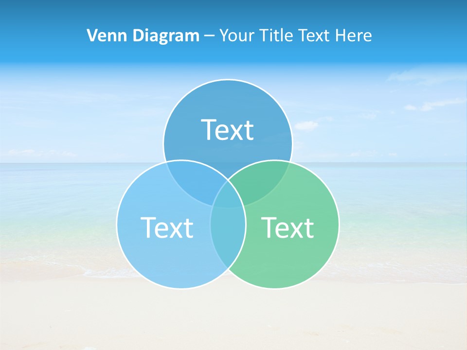 Hot Cloud Sunlight PowerPoint Template