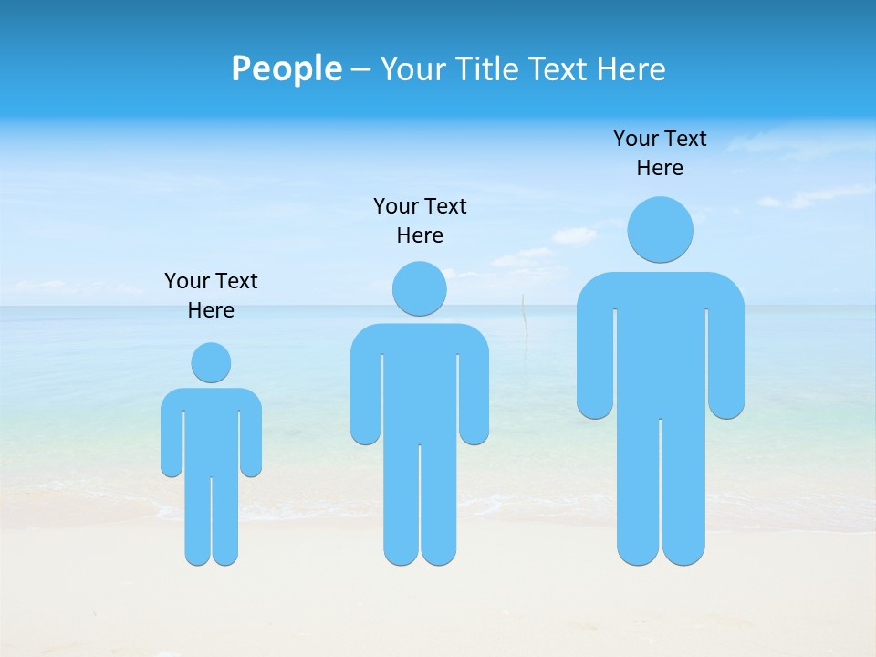 Hot Cloud Sunlight PowerPoint Template