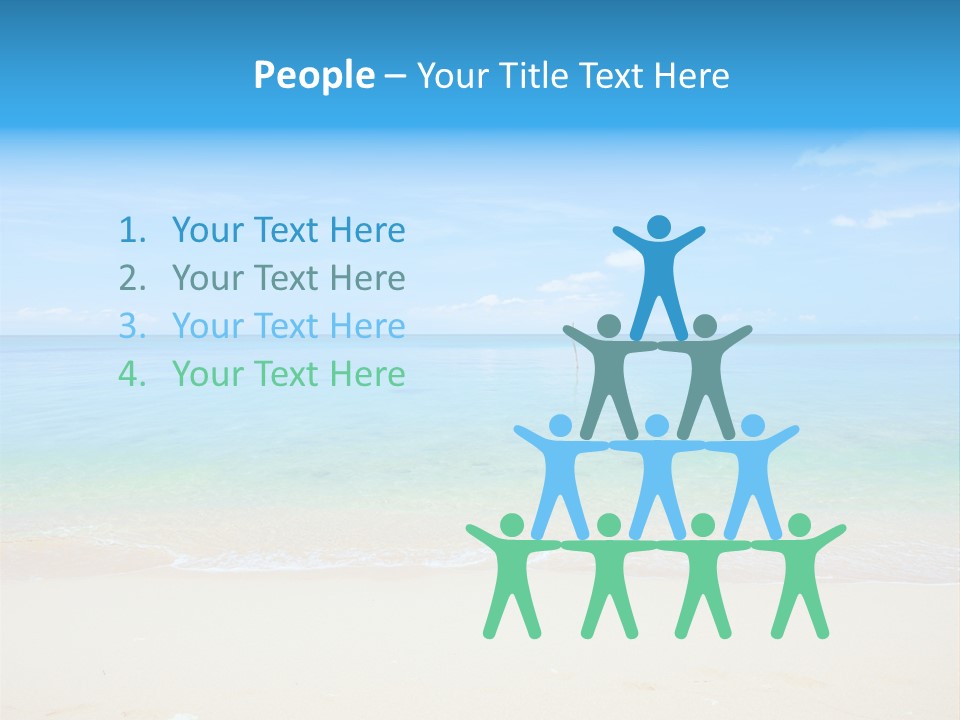 Hot Cloud Sunlight PowerPoint Template