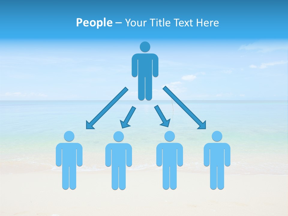 Hot Cloud Sunlight PowerPoint Template