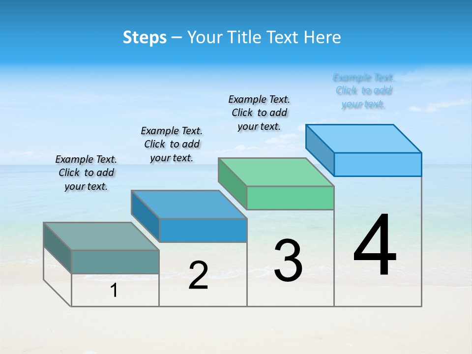 Hot Cloud Sunlight PowerPoint Template