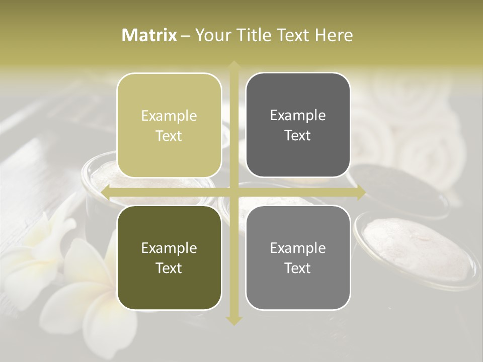 A Table Topped With Cups Filled With Different Types Of Drinks PowerPoint Template