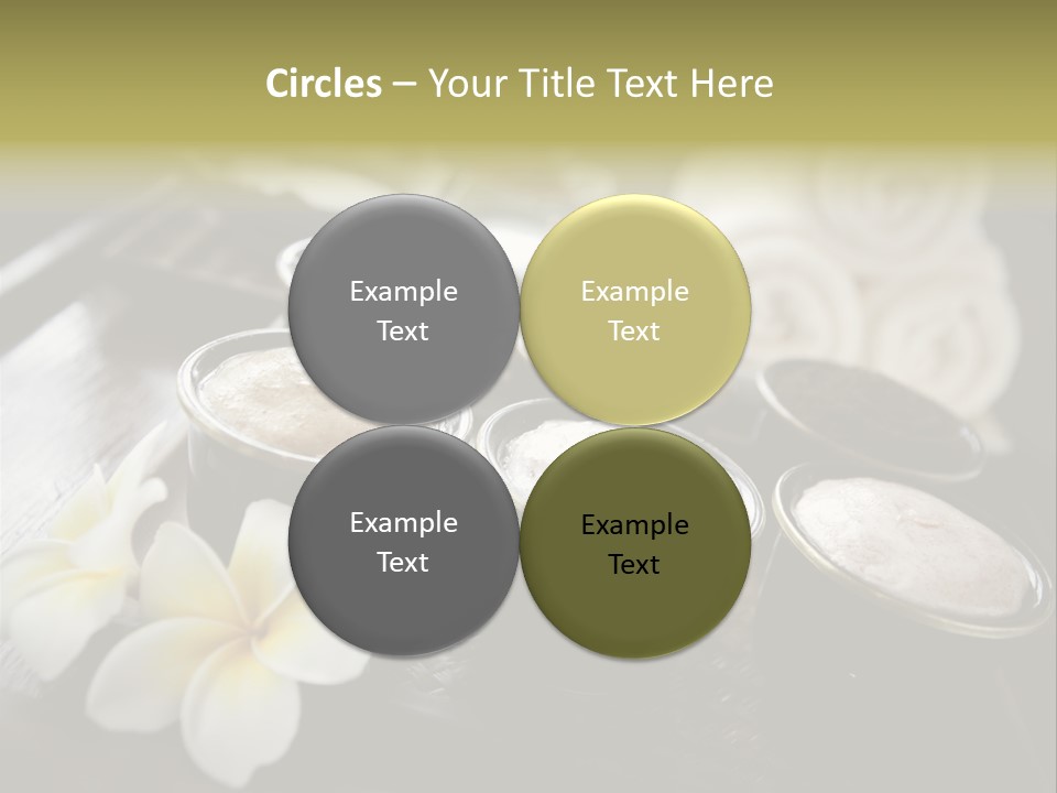 A Table Topped With Cups Filled With Different Types Of Drinks PowerPoint Template