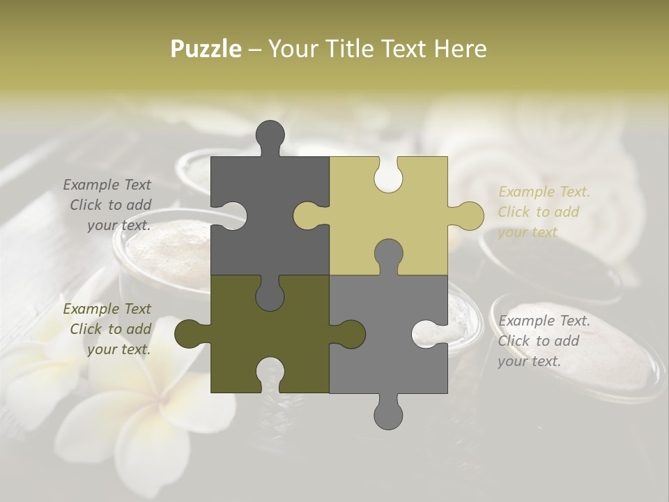 A Table Topped With Cups Filled With Different Types Of Drinks PowerPoint Template