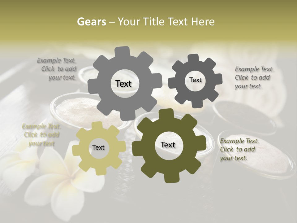 A Table Topped With Cups Filled With Different Types Of Drinks PowerPoint Template