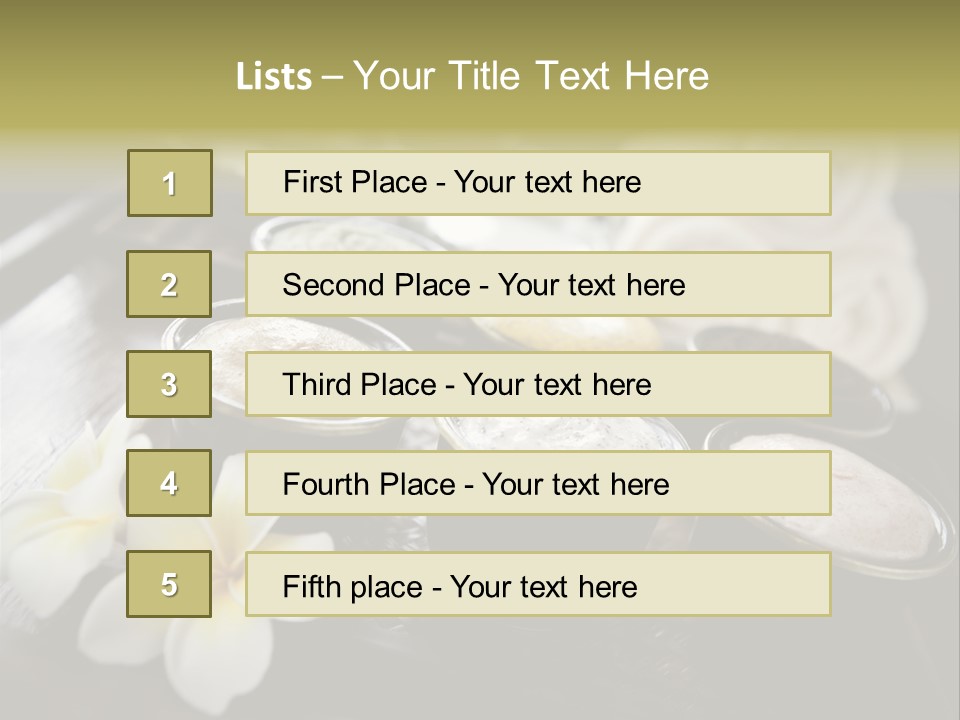 A Table Topped With Cups Filled With Different Types Of Drinks PowerPoint Template