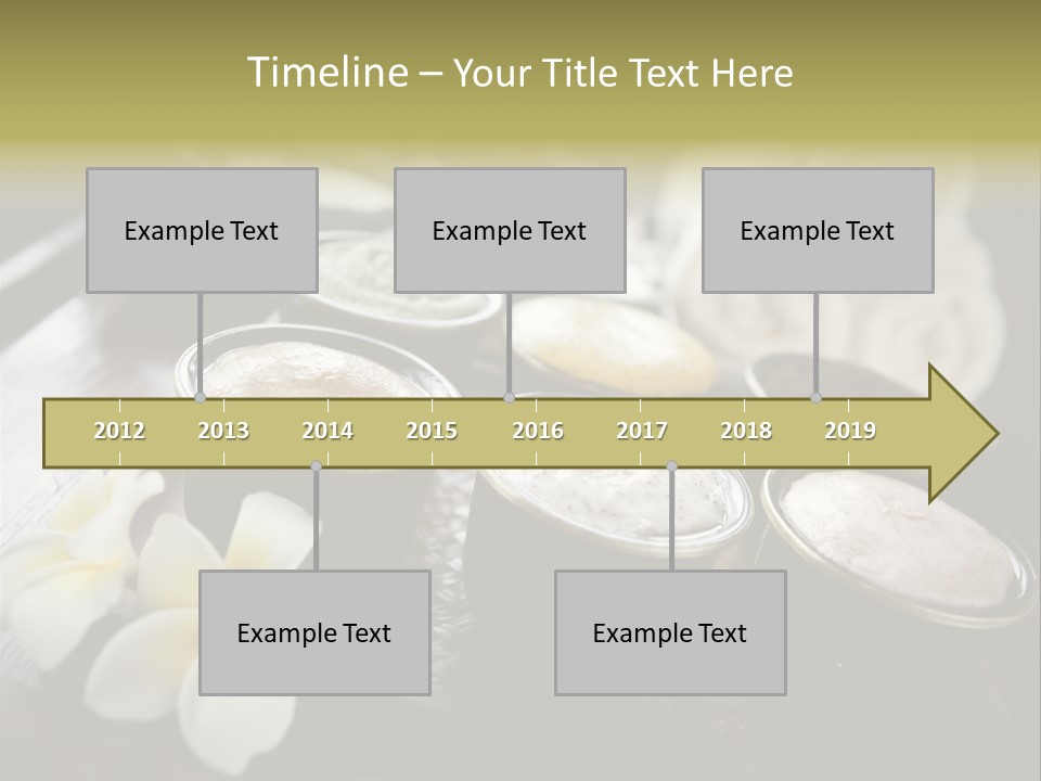A Table Topped With Cups Filled With Different Types Of Drinks PowerPoint Template