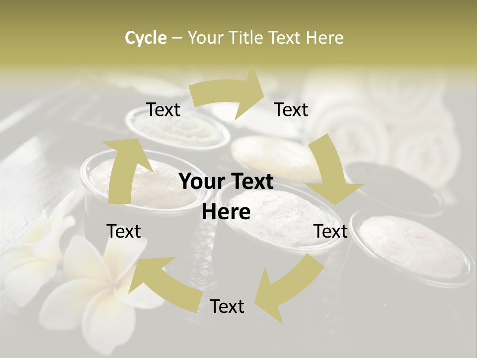 A Table Topped With Cups Filled With Different Types Of Drinks PowerPoint Template