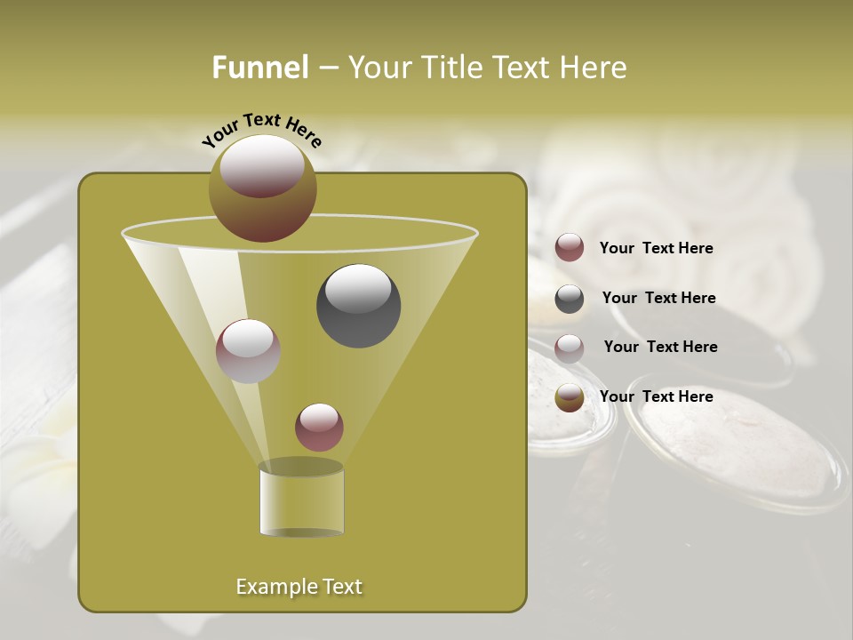 A Table Topped With Cups Filled With Different Types Of Drinks PowerPoint Template