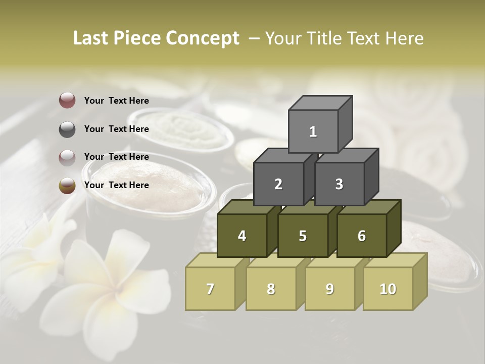 A Table Topped With Cups Filled With Different Types Of Drinks PowerPoint Template