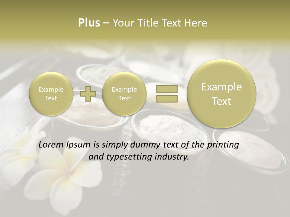 A Table Topped With Cups Filled With Different Types Of Drinks PowerPoint Template