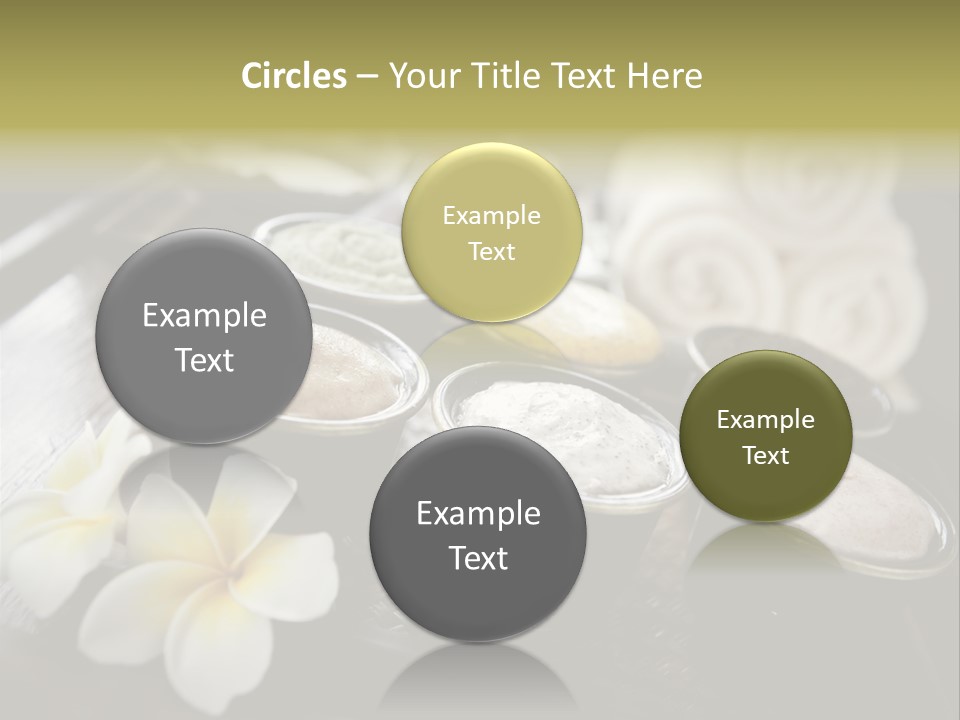 A Table Topped With Cups Filled With Different Types Of Drinks PowerPoint Template