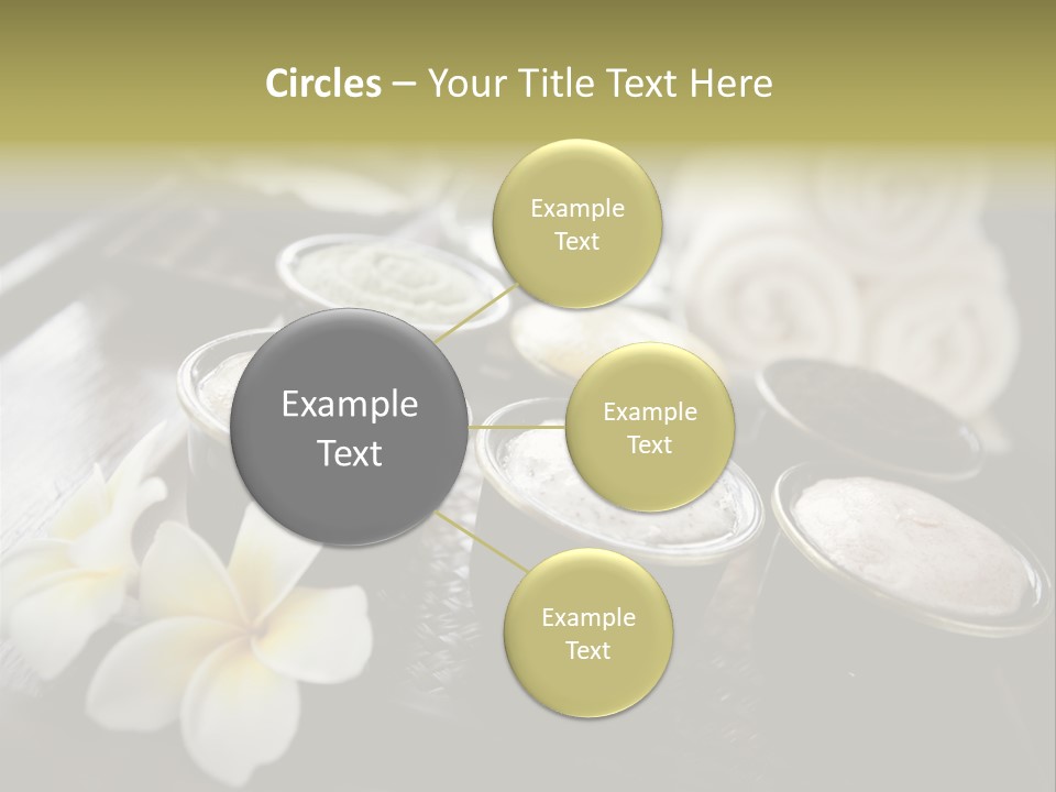 A Table Topped With Cups Filled With Different Types Of Drinks PowerPoint Template