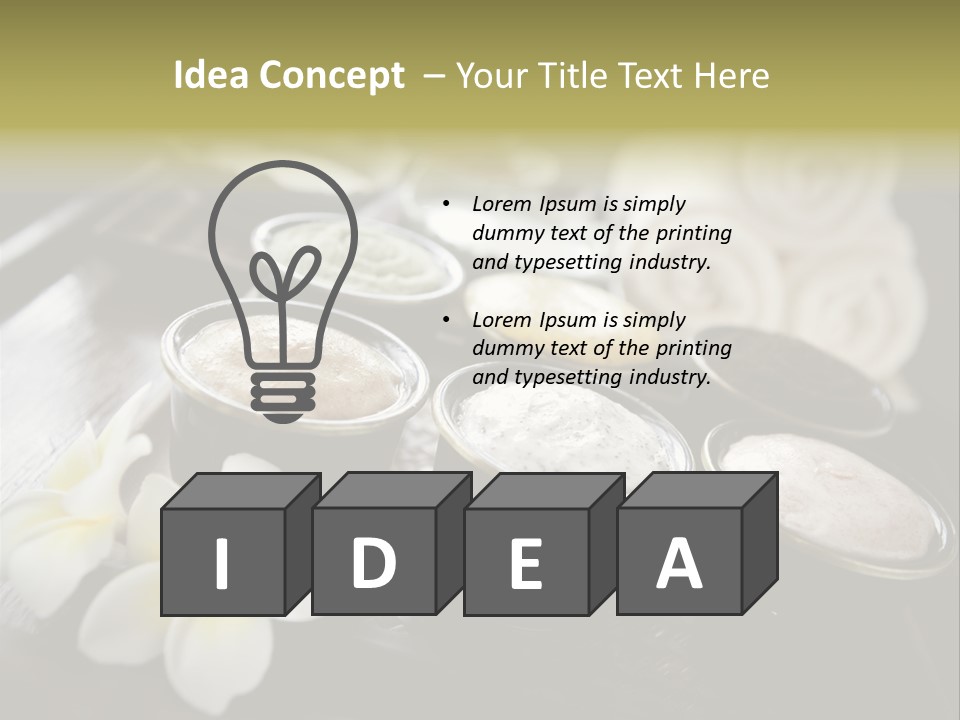 A Table Topped With Cups Filled With Different Types Of Drinks PowerPoint Template