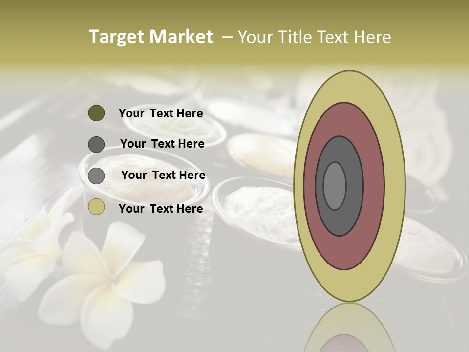 A Table Topped With Cups Filled With Different Types Of Drinks PowerPoint Template