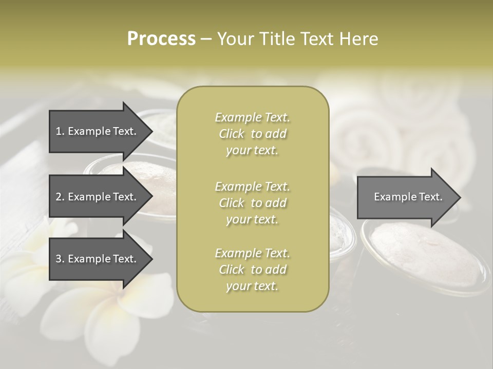 A Table Topped With Cups Filled With Different Types Of Drinks PowerPoint Template
