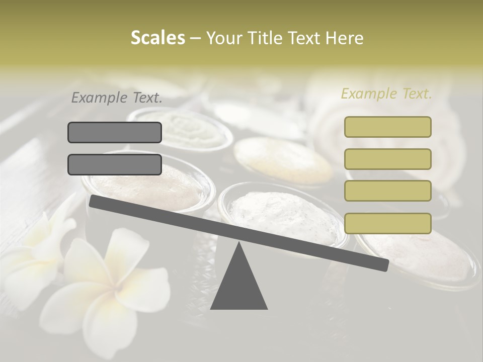 A Table Topped With Cups Filled With Different Types Of Drinks PowerPoint Template