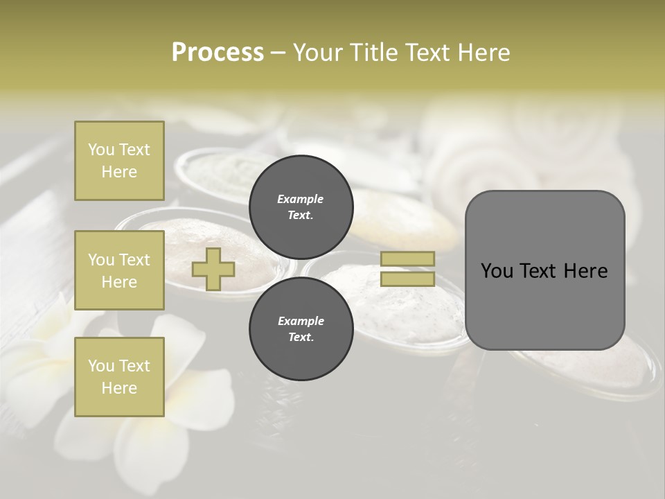 A Table Topped With Cups Filled With Different Types Of Drinks PowerPoint Template