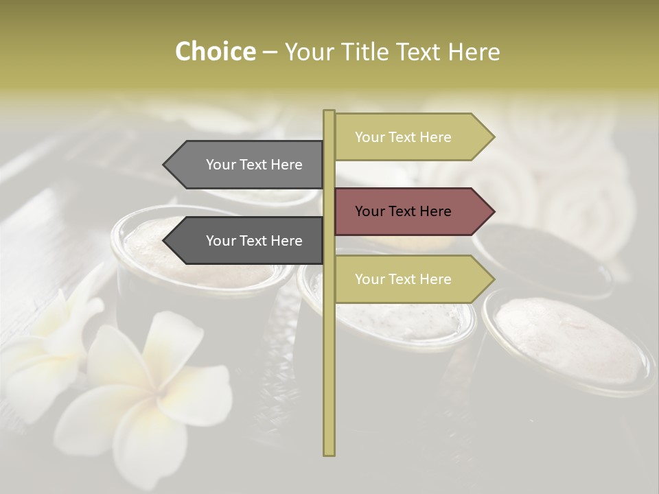 A Table Topped With Cups Filled With Different Types Of Drinks PowerPoint Template