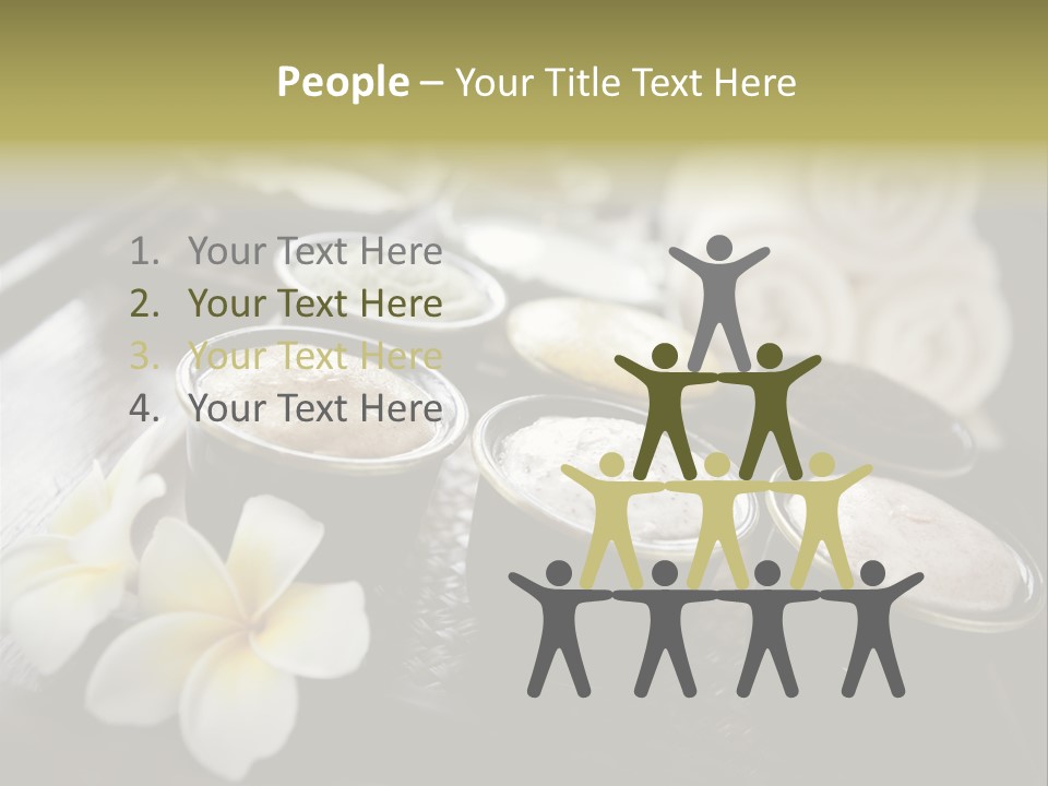 A Table Topped With Cups Filled With Different Types Of Drinks PowerPoint Template