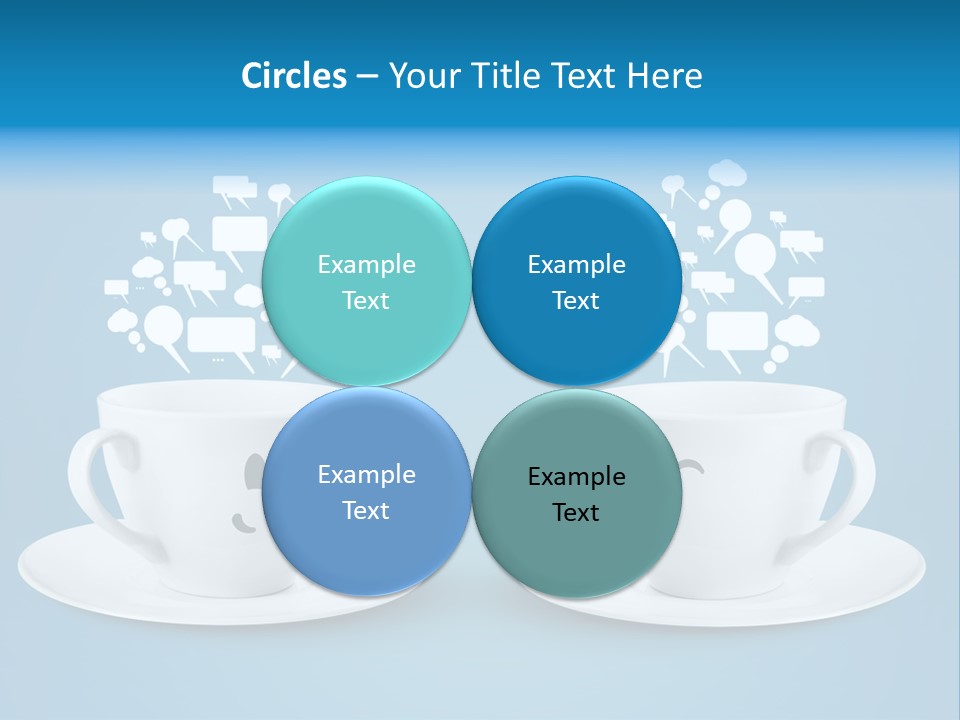 Closeup Blank Clean PowerPoint Template