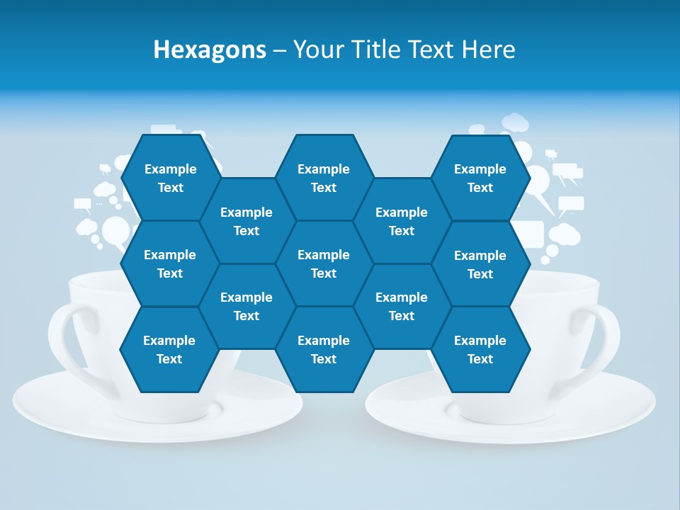 Closeup Blank Clean PowerPoint Template