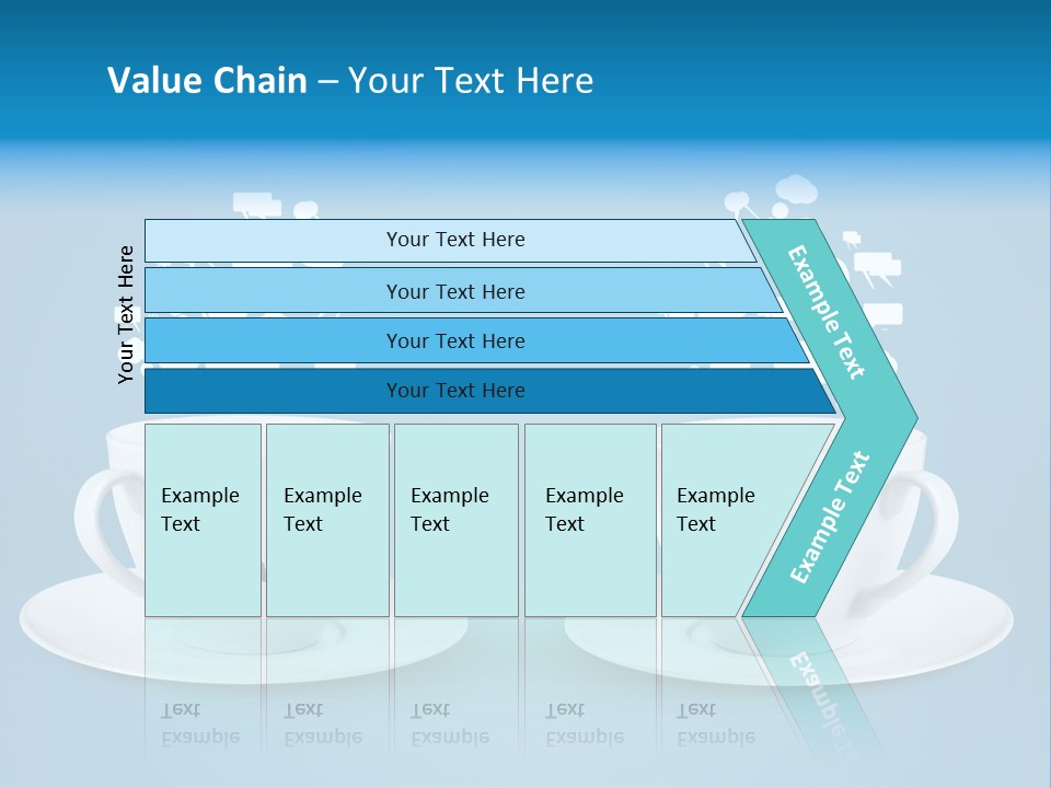 Closeup Blank Clean PowerPoint Template