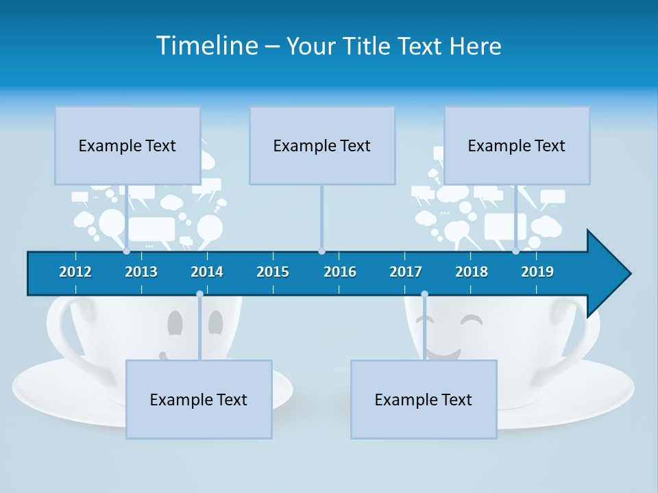Closeup Blank Clean PowerPoint Template